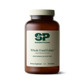 An image of a bottle of Whole Food Folate, next to 6 tablets. 